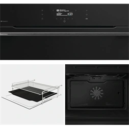 Hisense BIM406A8B fekete, beépíthető, kompakt, 45 cm, mikrohullámú sütő