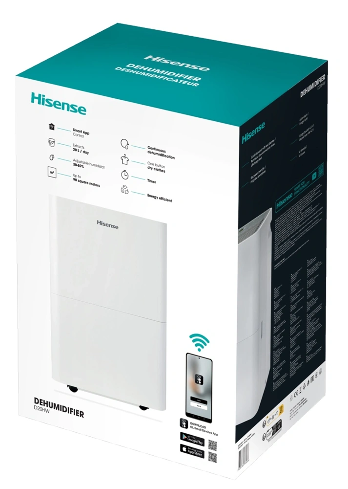 Hisense D20HW páramentesítő