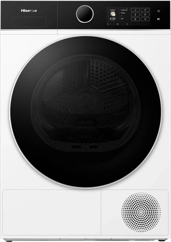 Hisense DH5I104BWAB fehér, hőszivattyús, 10 kg, szárítógép