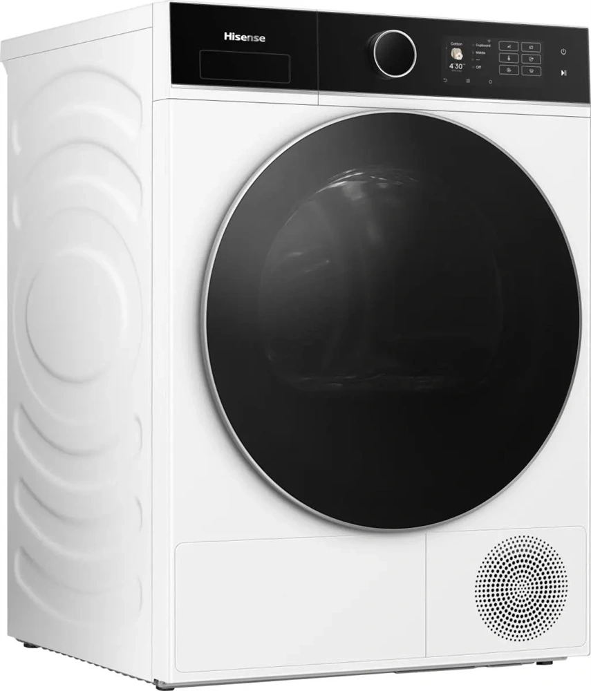 Hisense DH5I104BWAB fehér, hőszivattyús, 10 kg, szárítógép