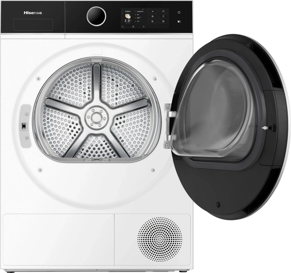 Hisense DH5I104BWCB fehér, hőszivattyús, 10 kg, szárítógép