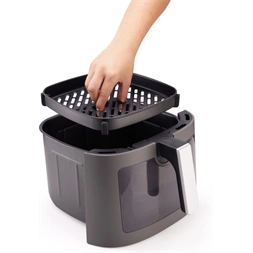 Hisense HAF1900D antracit 7L forrólevegős sütő