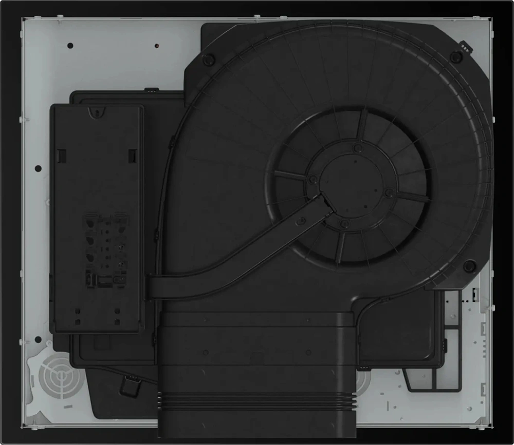 Hisense HEH6443BSCWF1 fekete, beépíthető, indukciós, 4 főzőzóna, elszívóval, főzőlap