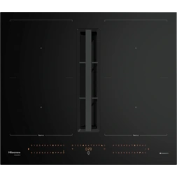Hisense HEH6443BSCWF1 fekete, beépíthető, indukciós, 4 főzőzóna, elszívóval, főzőlap