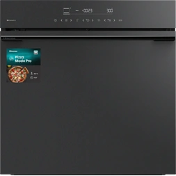 Hisense HO66MB PizzaChef fekete, beépíthető, légkeveréses sütő