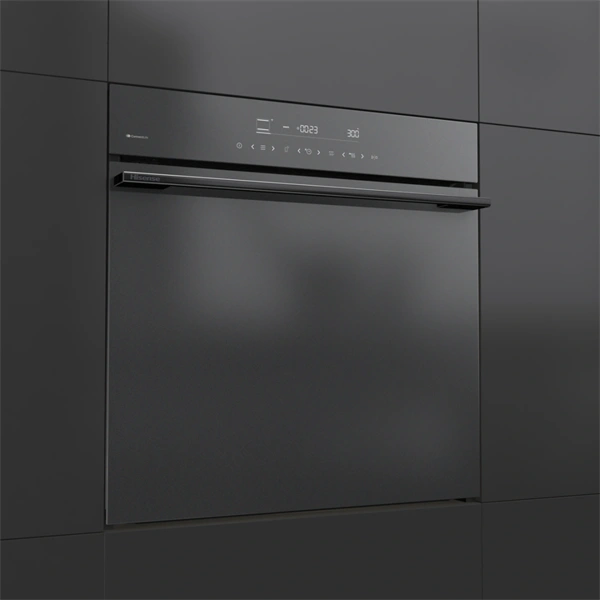 Hisense HO66MB PizzaChef fekete, beépíthető, légkeveréses sütő