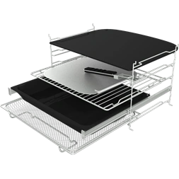 Hisense HO66MB PizzaChef fekete, beépíthető, légkeveréses sütő