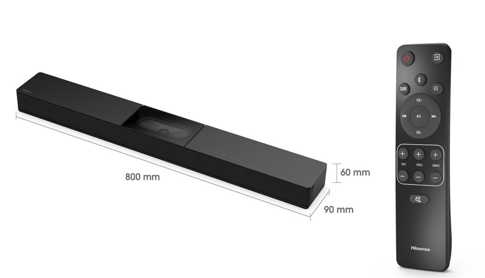 Hisense HS2000 240W 2.1 csatornás DTS/DD hangprojektor