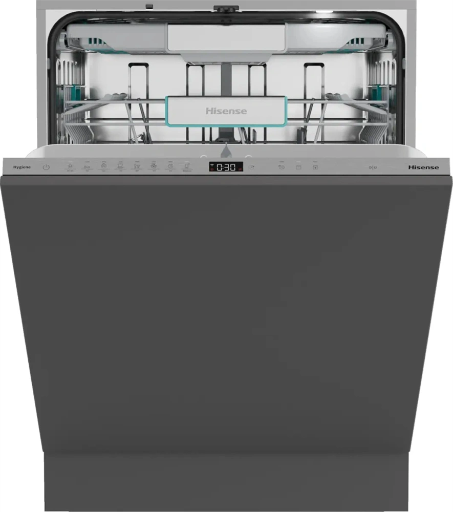 Hisense HV673A65 teljesen beépíthető, 60 cm, 16 terítékes, mosogatógép