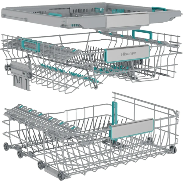 Hisense HV673A65 teljesen beépíthető, 60 cm, 16 terítékes, mosogatógép