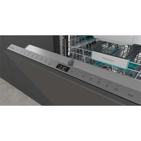 Hisense HV693A66UVAD beépíthető, teljesen integrálható, 60 cm, 16 terítékes, mosogatógép