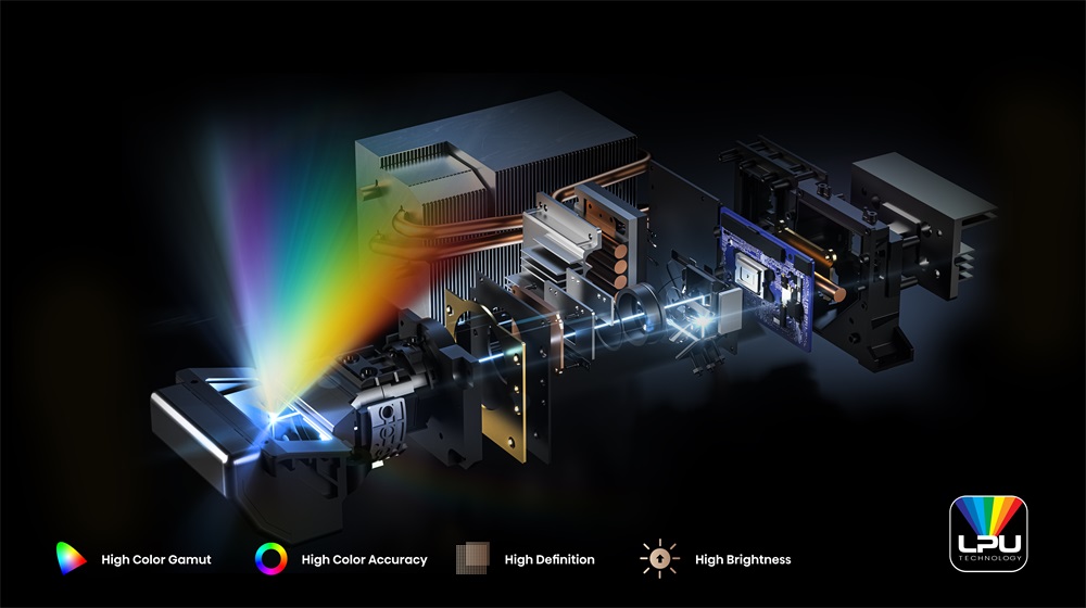 Hisense PX3-PRO 80"-150" 4K Smart LASER Cinema lézer projektor
