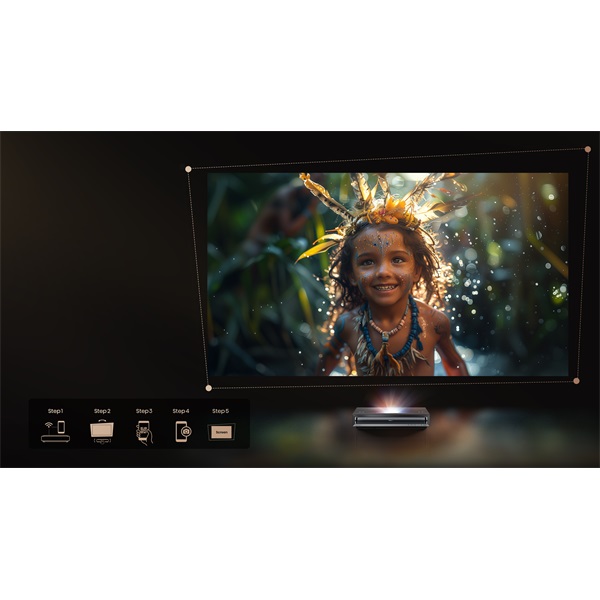 Hisense PX3-PRO 80"-150" 4K Smart LASER Cinema lézer projektor