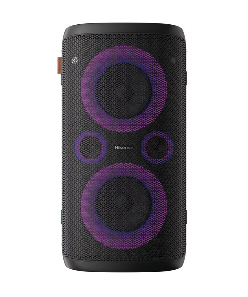Hisense Party Rocker One fekete Bluetooth hangszóró + mikrofon (Újracsomagolt)