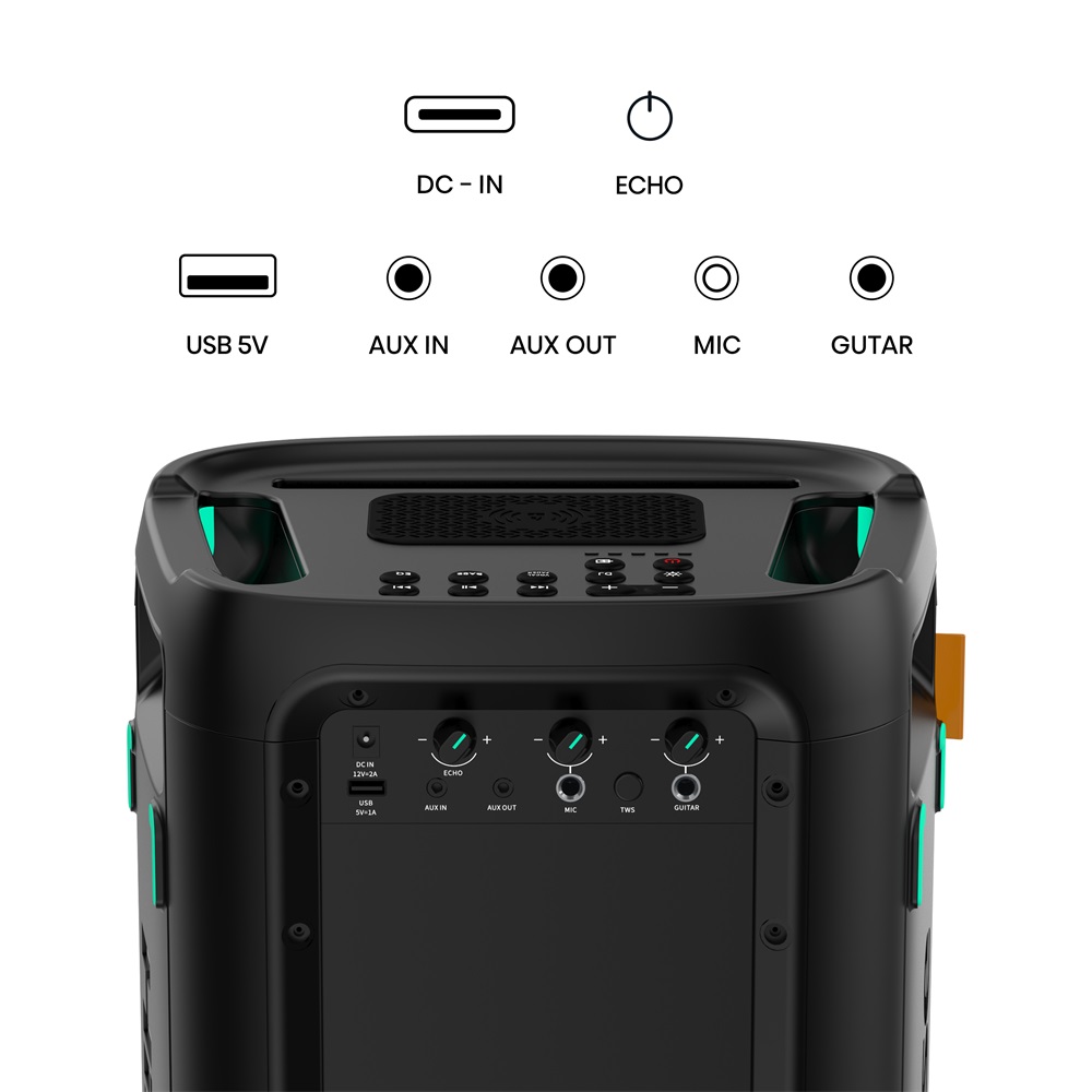 Hisense Party Storm1 300W Bluetooth party hangszóró + 2 mikrofon