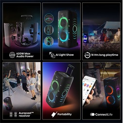 Hisense Party Thunder 620W Bluetooth party hangszóró