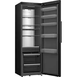 Hisense RB3K330SAID fekete, egyajtós, Hűtő:372L hűtőszekrény