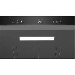 Hisense RB3K330SAID fekete, egyajtós, Hűtő:372L hűtőszekrény