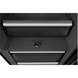 Hisense RB3K330SAID fekete, egyajtós, Hűtő:372L hűtőszekrény