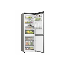 Hisense RB3K330SAID szürke, alulfagyasztós, Hűtő:215L, Fagyasztó:115L, Total No frost hűtőszekrény (Használt - A)