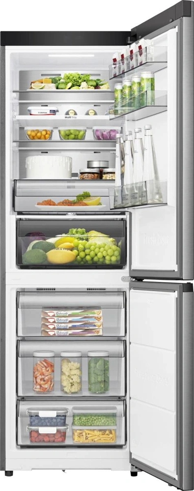 Hisense RB3K330SAIE alulfagyasztós, Hűtő:215L, Fagyasztó:115L, Total No Frosthűtőszekrény