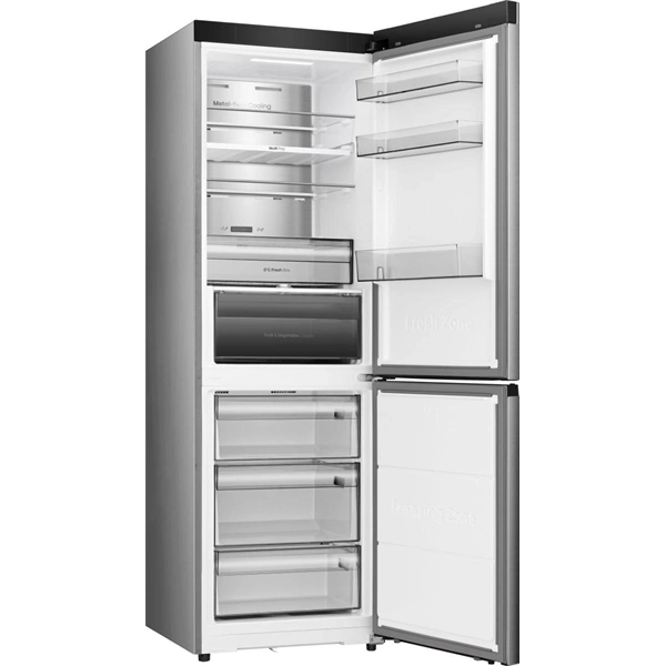 Hisense RB3K330SAIE alulfagyasztós, Hűtő:215L, Fagyasztó:115L, Total No Frosthűtőszekrény