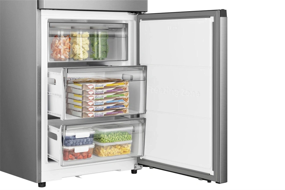 Hisense RB3K330SAIE alulfagyasztós, Hűtő:215L, Fagyasztó:115L, Total No Frosthűtőszekrény