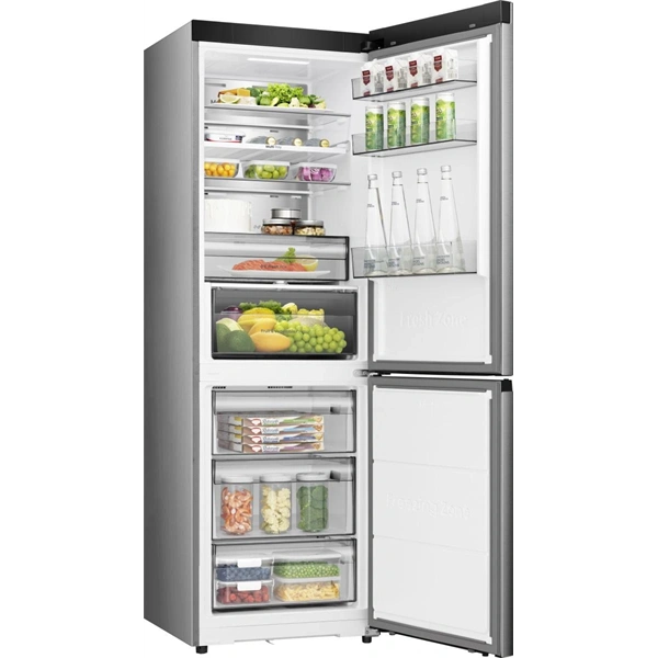 Hisense RB3K330SAIE alulfagyasztós, Hűtő:215L, Fagyasztó:115L, Total No Frosthűtőszekrény