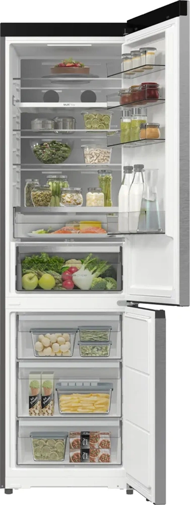 Hisense RB5P410SACC szürke, szabadonálló, alulfagyasztós hűtőszekrény