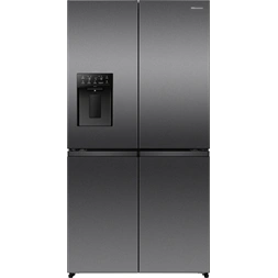 Hisense RQ5P640SYKD fekete, négyajtós, No Frost, 640 l, MultiDoor hűtőszekrény