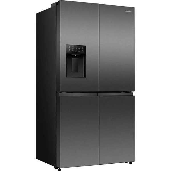 Hisense RQ5P640SYKD fekete, négyajtós, No Frost, 640 l, MultiDoor hűtőszekrény
