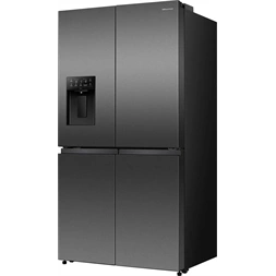 Hisense RQ5P640SYKD fekete, négyajtós, No Frost, 640 l, MultiDoor hűtőszekrény