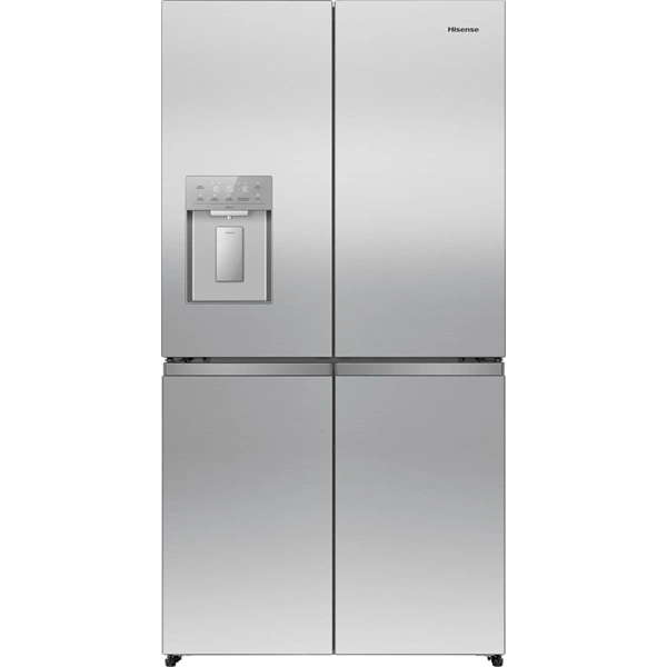 Hisense RQ5P640SYSD ezüst, négyajtós, No Frost, 640 l, MultiDoor hűtőszekrény