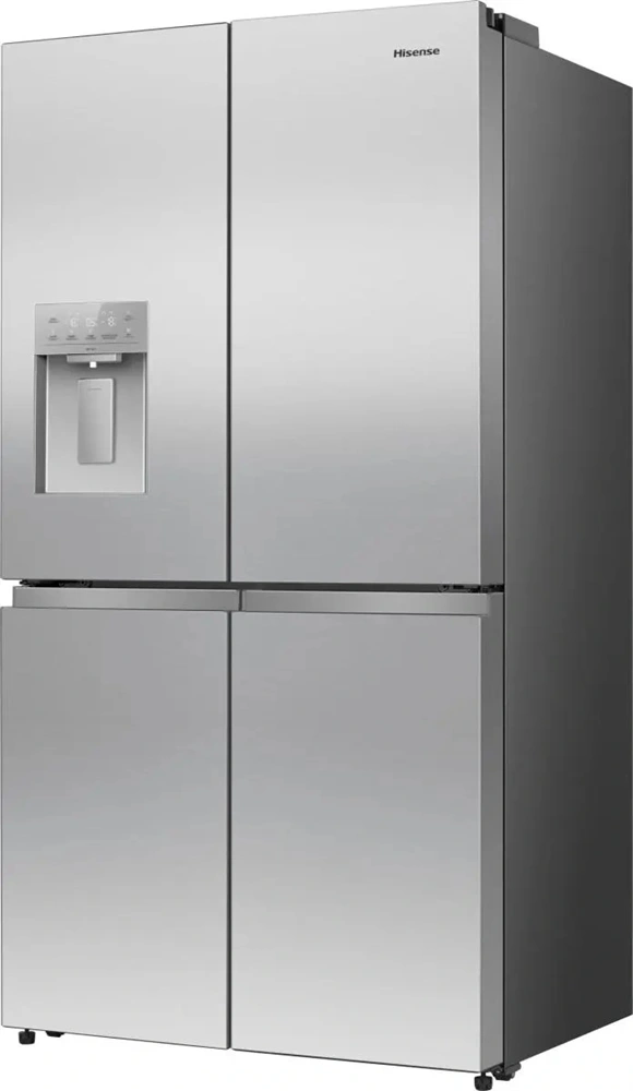 Hisense RQ5P640SYSD ezüst, négyajtós, No Frost, 640 l, MultiDoor hűtőszekrény