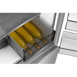 Hisense RQ5P640SYSD ezüst, négyajtós, No Frost, 640 l, MultiDoor hűtőszekrény