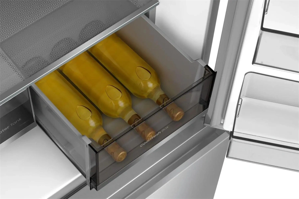 Hisense RQ5P640SYSD ezüst, négyajtós, No Frost, 640 l, MultiDoor hűtőszekrény