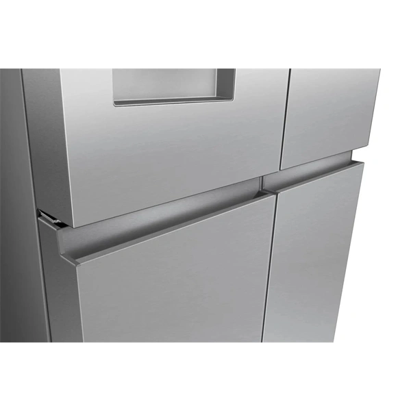 Hisense RQ5P640SYSD ezüst, négyajtós, No Frost, 640 l, MultiDoor hűtőszekrény