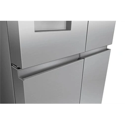 Hisense RQ5P640SYSD ezüst, négyajtós, No Frost, 640 l, MultiDoor hűtőszekrény