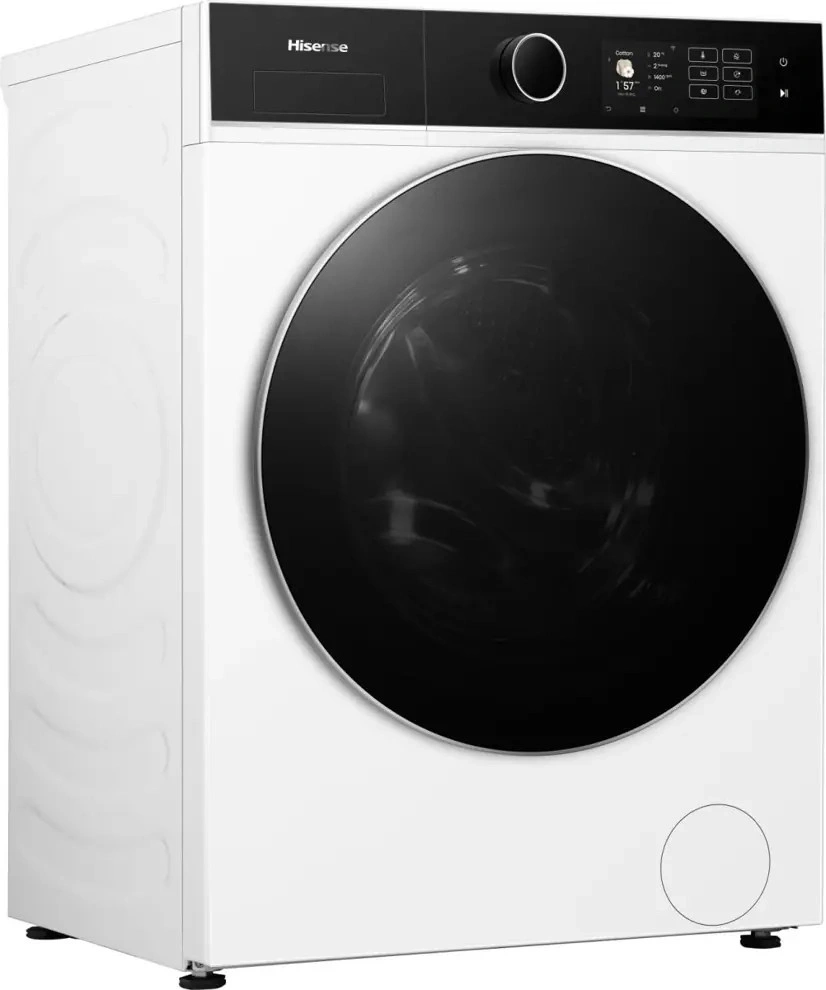 Hisense WD5i1045BWQ fehér, elöltöltős, 10,5 kg mosás, 6 kg szárítás, 1400 ford./perc, mosó-szárítógép