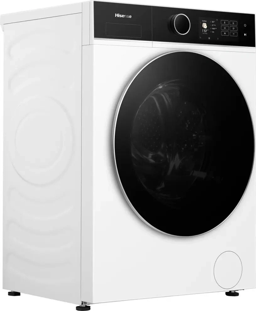 Hisense WD5i1045BWQ fehér, elöltöltős, 10,5 kg mosás, 6 kg szárítás, 1400 ford./perc, mosó-szárítógép