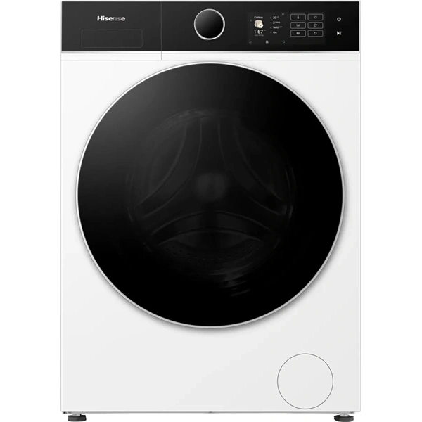 Hisense WF5i1045BWQ fehér, elöltöltős, 10,5 kg, 1400 ford./perc, gőzfunkció, WiFi, mosógép