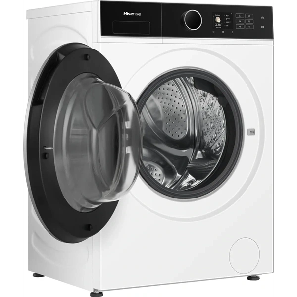 Hisense WF5i1045BWQ fehér, elöltöltős, 10,5 kg, 1400 ford./perc, gőzfunkció, WiFi, mosógép