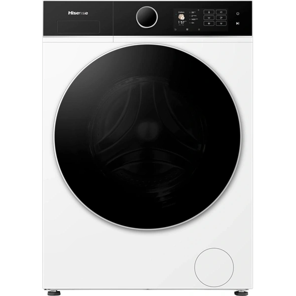 Hisense WF5i8043BWF fehér, elöltöltős, 8 kg, 1400 ford./perc, mosógép