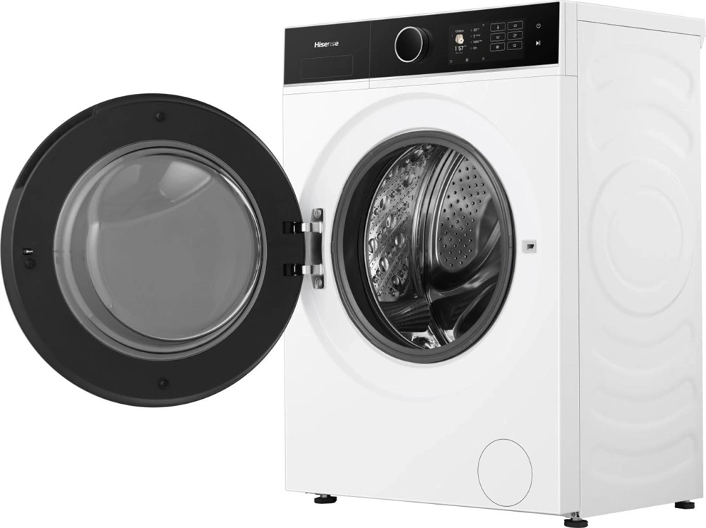 Hisense WF5i8043BWF fehér, elöltöltős, 8 kg, 1400 ford./perc, mosógép