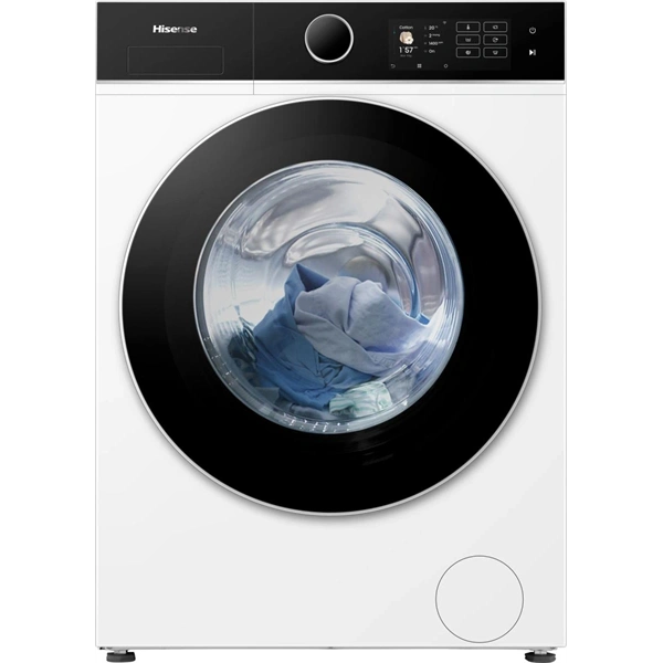 Hisense WF5i8043BWF fehér, elöltöltős, 8 kg, 1400 ford./perc, mosógép