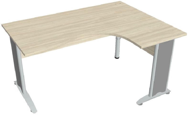 Hobis CROSS CE 2005 L akác 160x120 cm bal ergo asztal