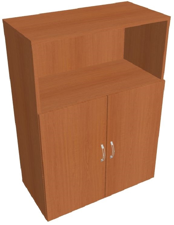 Hobis DRIVE D 3 80 02 cseresznye 111x80 cm polcos szekrény ajtóval