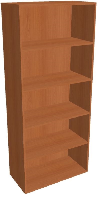Hobis DRIVE D 5 80 cseresznye 185x80 cm nyitott polcos szekrény