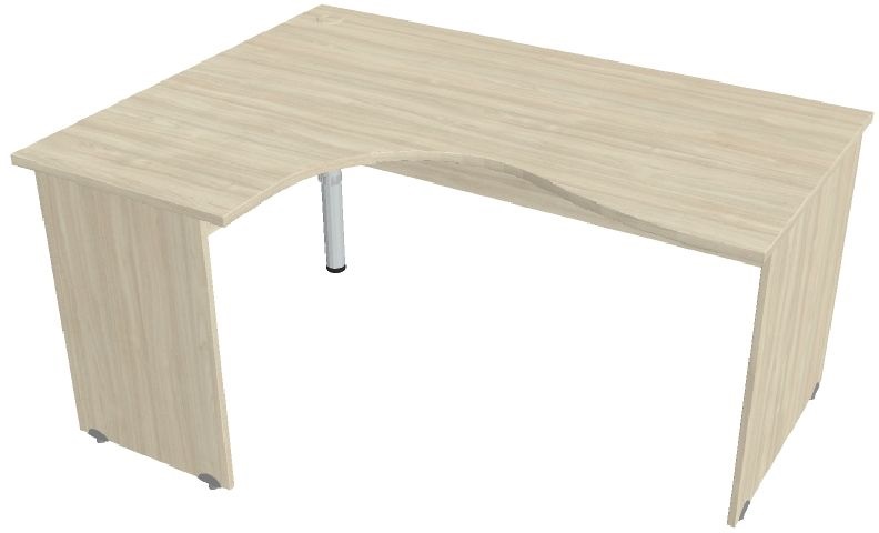 Hobis GATE GE 2005 P akác 160x120 cm jobb ergo asztal