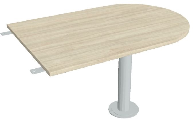 Hobis GATE GP 1200 3 akác 120 cm íves tárgyaló asztal